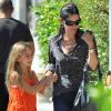 Courteney Cox et sa fille Coco Arquette font du shopping et ont déjeuné à Beverly Hills le 4 septembre 2012