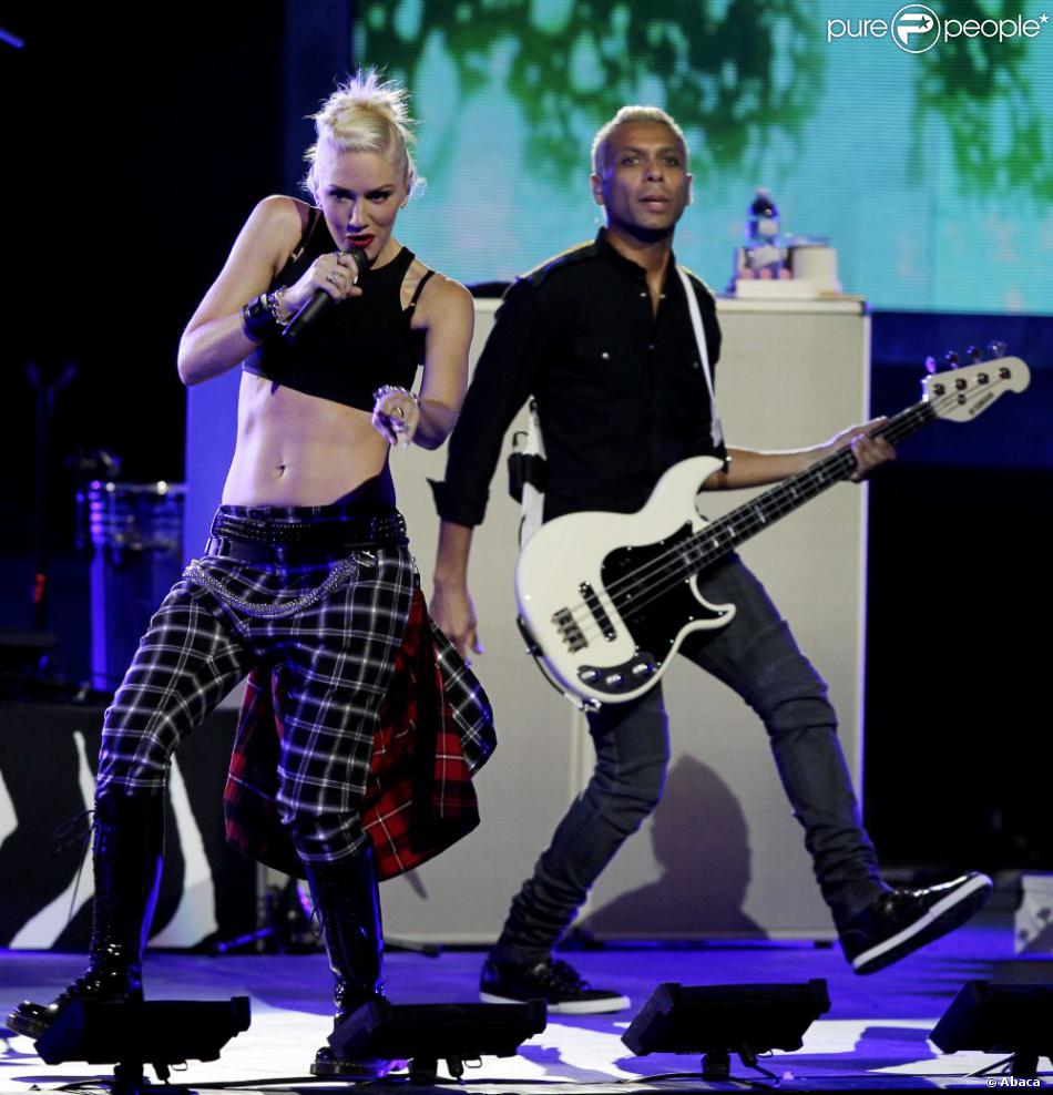 Gwen Stefani Et Tony Kanal, Chanteuse Et Bassiste Du Groupe No Doubt ...