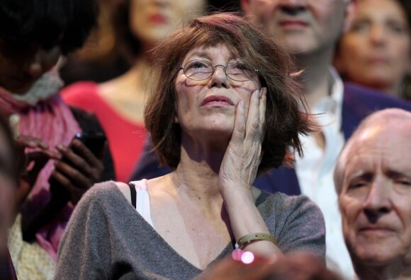 Jane Birkin en avril 2012 à Paris.