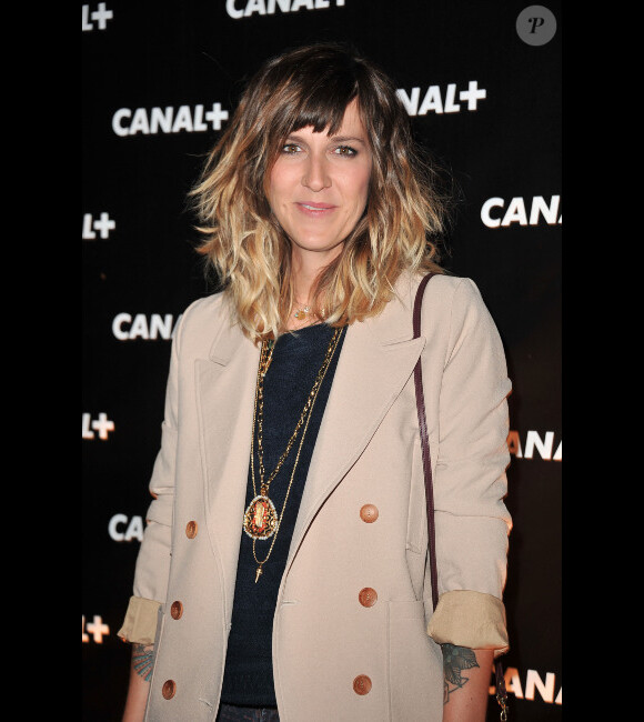 Daphné Bürki lors de la soirée Canal + à la Cité de la Mode et du Design à Paris le 6 septembre 2012