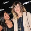 Daphné Bürki et Nawell Madani lors de la soirée Canal + à la Cité de la Mode et du Design à Paris le 6 septembre 2012