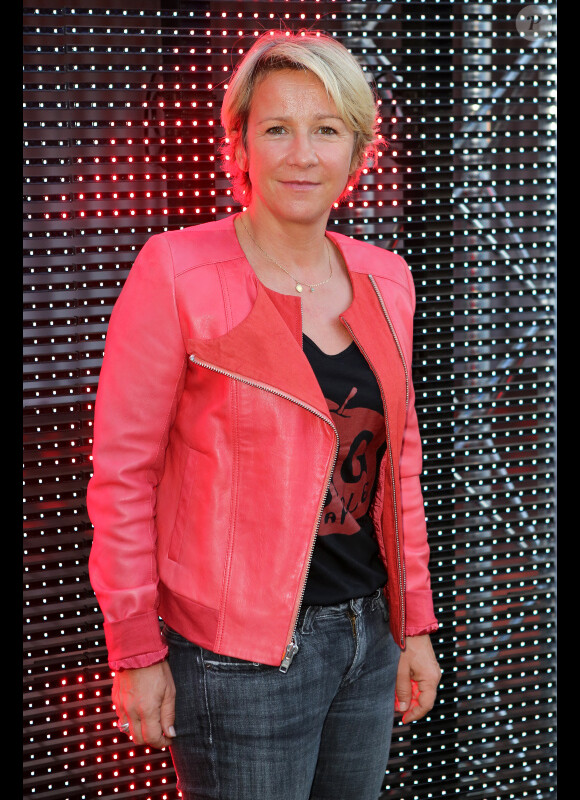 Ariane Massenet lors de la soirée de rentrée de Canal + à la cité de la mode et du design à Paris le 6 septembre 2012