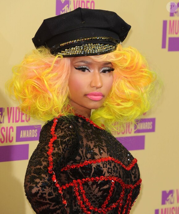 Nicki Minaj lors des MTV Video Music Awards. Los Angeles, le 6 septembre 2012.