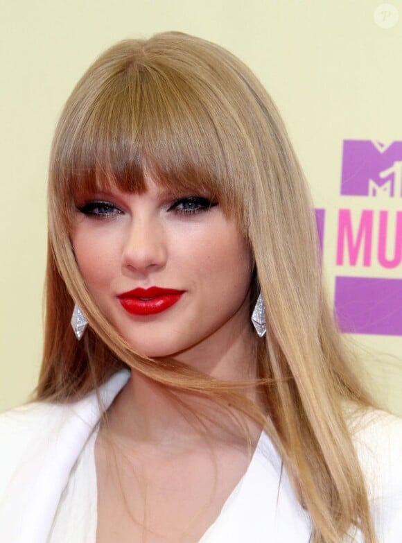 Taylor Swift, très en beauté lors des MTV Video Music Awards 2012. Los Angeles, le 6 septembre 2012.