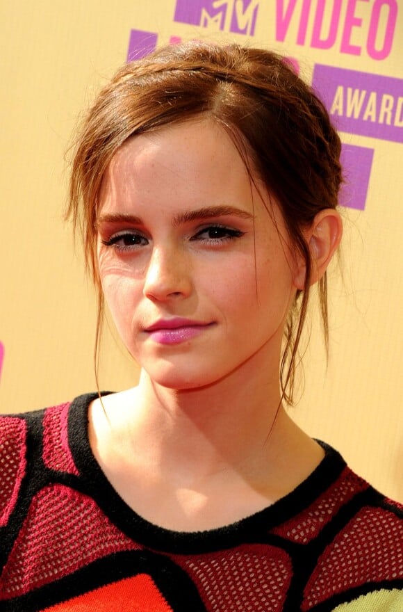 Emma Watson lors des MTV Video Music Awards 2012 au Staples Center. Los Angeles, le 6 septembre 2012.