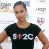 Alicia Keys lors de la soirée caritative 'Stand up to Cancer', le 7 septembre 2012 à Los Angeles