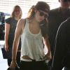 Kristen Stewart le 9 septembre à l'aéroport de Toronto.