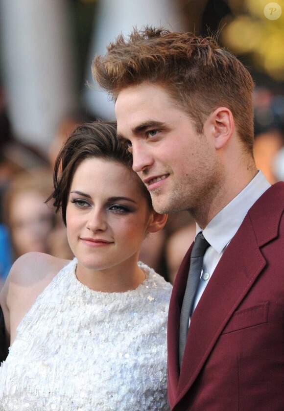 Robert Pattinson et Kristen Stewart en juin 2010.
