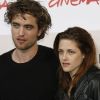 Robert Pattinson et Kristen Stewart en octobre 2008.