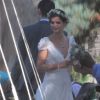 Ravie, Pixie Geldof très élégante au mariage de sa soeur Peaches le 8 septembre 2012 à Faversham