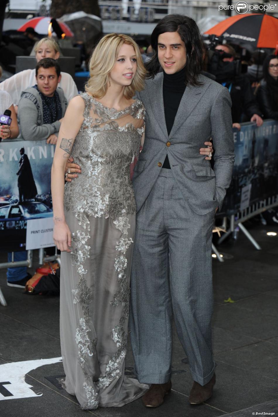 Peaches Geldof et son mari Thomas Cohen le 18 juillet 2012 à Londres