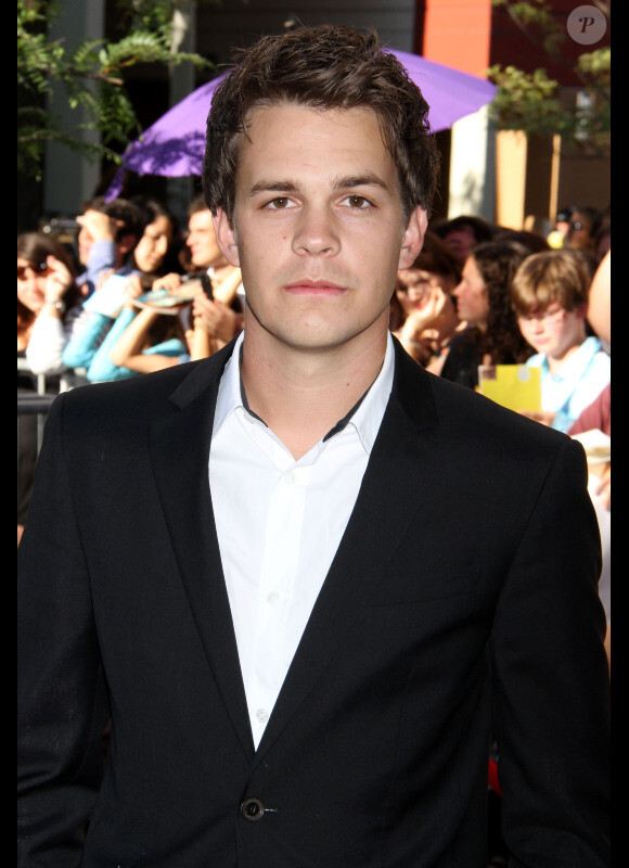 Johnny Simmons lors de la présentation du film Le Monde de Charlie dans le cadre du Festival de Toronto le 8 septembre 2012