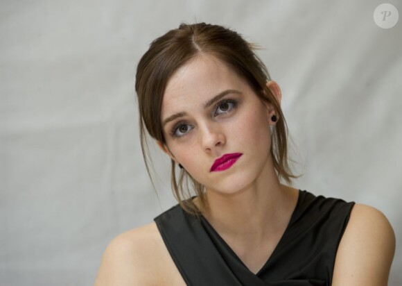 Emma Watson durant la conférence de presse du film Le Monde de Charlie au festival de Toronto le 7 septembre 2012