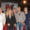 Peter et Sloane, Emile et Images, Début de soirée et Cookie Dingler lors de l'avant-première du film Stars 80 à Lille le 10 septembre 2012