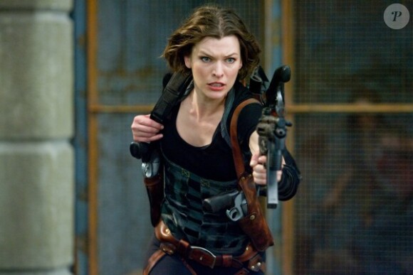 Milla Jovovich dans Resident Evil : Retribution de Paul Anderson, en salles le 26 septembre.