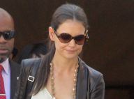 Katie Holmes : Eblouissante, elle présente son premier défilé à la Fashion Week