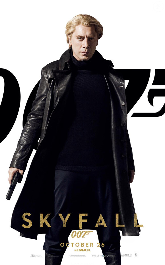 Javier Bardem dans Skyfall de Sam Mendes.