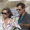 Kate Moss, son mari Jamie Hince en vacances à Ibiza, le 15 septembre 2012.