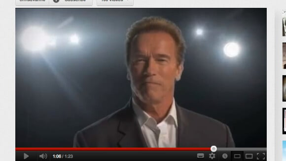 Arnold Schwarzenegger se paye une bande-annonce kitsch pour son autobiographie