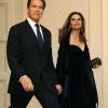 California Republican Gov. Arnold Schwarzenegger and wife Maria Shriver arrive for a black-tie dinner at the White House, February 22, 2009. The National Governors Association has been holding their 2009 Winter Meeting this weekend, where the nation's governors have been discussing Obama's stimulus program, as well as health care, infrastructure and education. Photo by Mike Theiler/UPI/ABACAPRESS.COM22/02/2009 - Washington