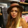 Lindsay Lohan faisant du shopping à Huntington Beach, le 10 août 2012.