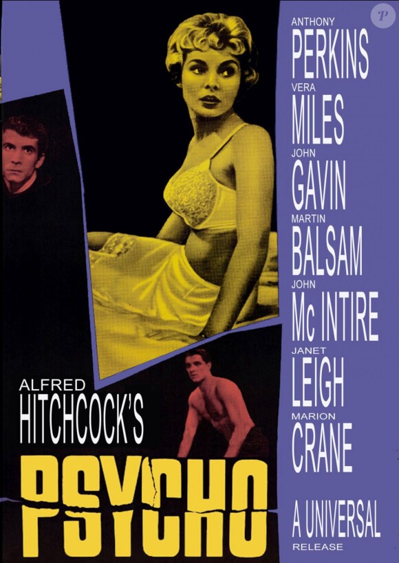 Psychose (1963) réalisé par Alfred Hitchcock.