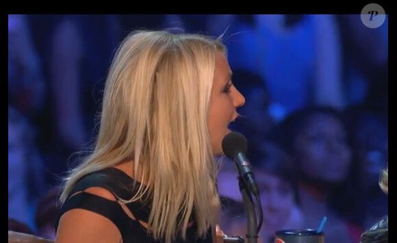 Britney Spears dans X Factor - émission du jeudi 20 septembre 2012.