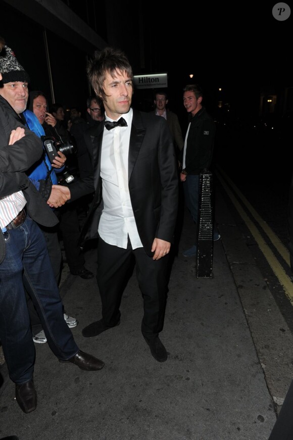 Liam Gallagher à Londres le 21 septembre 2012.