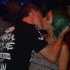 Exclusif - Jefferson Hack, ex de Kate Moss, embrasse à pleine bouche Delfina Delletrez, créatrice de bijoux et héritière de l'empire Fendi lors de la soirée du magazine W. Milan, le 23 septembre 2012.