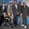 Gad Elmaleh, Jean-Pierre Marielle, Kamel le Magicien, Ramzy Bédia, Omar Sy, JoeyStarr, José Garcia et Franck Dubosc lors de l'avant-première du film Les Seigneurs à Paris le 24 septembre 2012