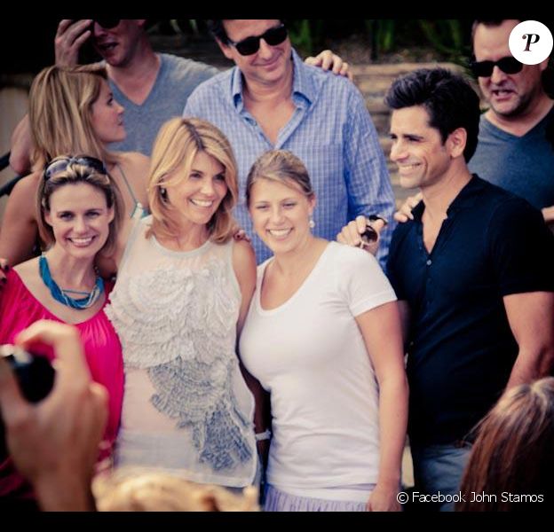 Les acteurs de la série La fête à la maison à Los Angeles - septembre 2012.
