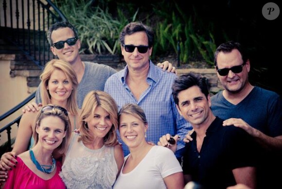 Les acteurs de la série La fête à la maison à Los Angeles - septembre 2012.