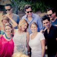 Les acteurs de la série  La fête à la maison  à Los Angeles - septembre 2012.