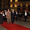 Charlene et le prince Albert de Monaco, élégants à l'occasion de la soirée de Gala South African Night à Monaco le 29 septembre 2012