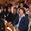 Les autres participants de L'amour est dans le pré 7, au mariage religieux de Thierry Olive et Annie en l'église de Gavray, le 14 septembre 2012