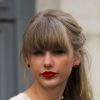 Taylor Swift sur le tournage de son nouveau clip à Paris, le 1er octobre 2012.
