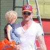 Eric Dane et sa petite Billie, deux ans, à West Hollywood, le mercredi 3 octobre 2012.