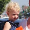 La petite Billie, deux ans, fille d'Eric Dane et Rebecca Gayheart, à West Hollywood, le mercredi 3 octobre 2012.