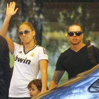 Jennifer Lopez : Avec ses jumeaux Max et Emme, fans de foot à Madrid !