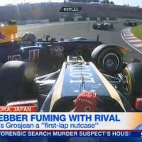 Romain Grosjean : Le 'taré du premier tour' se met à dos Mark Webber et la F1