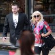Christina Aguilera fait des courses avec son chéri Matthew Rutler, à New York, le mardi 9 octobre 2012.