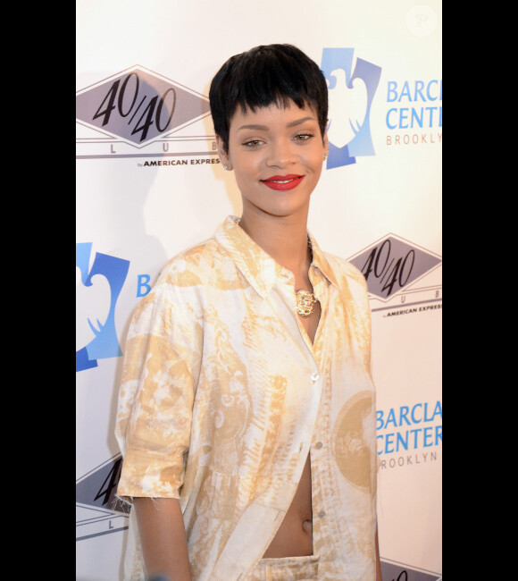 Rihanna, en septembre 2012 à New York.