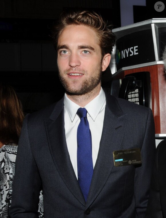 Robert Pattinson lors de la promo de Cosmopolis en août 2012 à New York