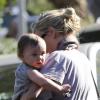 Exclusif - Kimberly Stewart et sa fille Delilah à Los Angeles, le 10 Octobre 2012.
