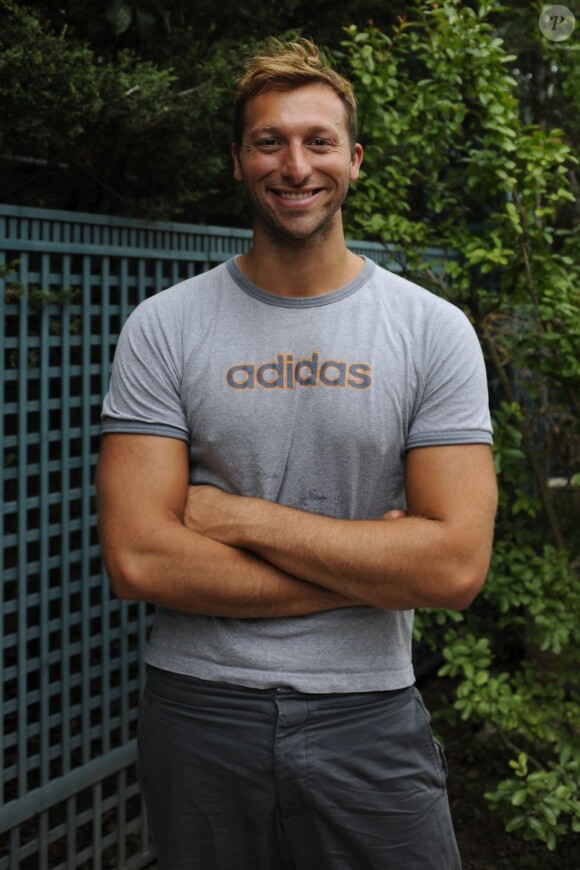 Ian Thorpe lors de l'Open EDF de Paris le 25 juin 2011