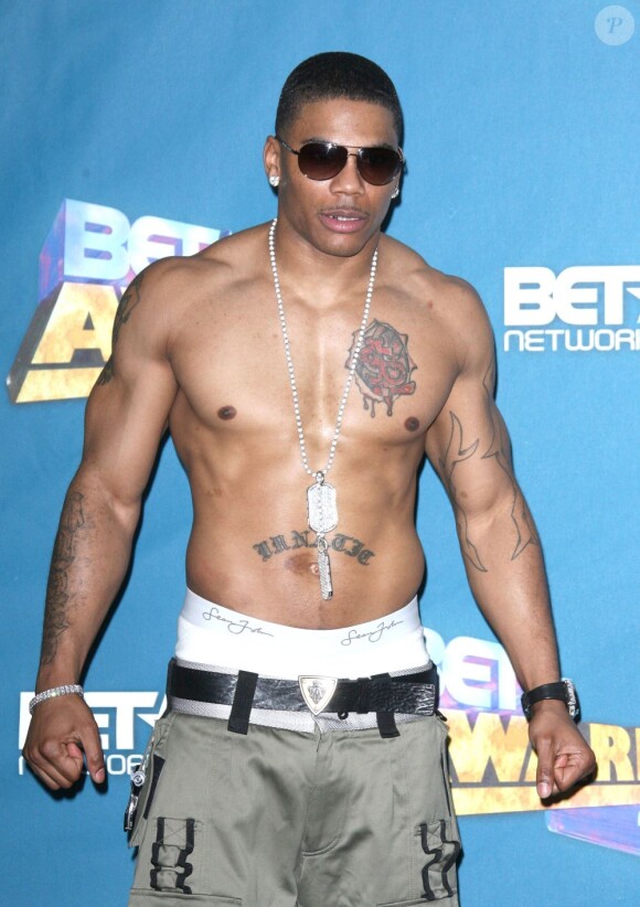 Nelly à Los Angeles, le 24 juin 2008.