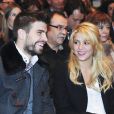 Shakira et Gerard Piqué à Barcelone le 17 novembre 2011