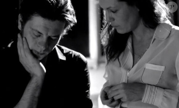 Image extraite du clip Aime mon amour, réalisé par Karole Rocher pour Benjamin Biolay, octobre 2012.