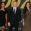 Naomie Harris, Daniel Craig et Bérénice Marlohe lors du photocall à New York pour la promotion du film Skyfall le 15 octobre 2012
