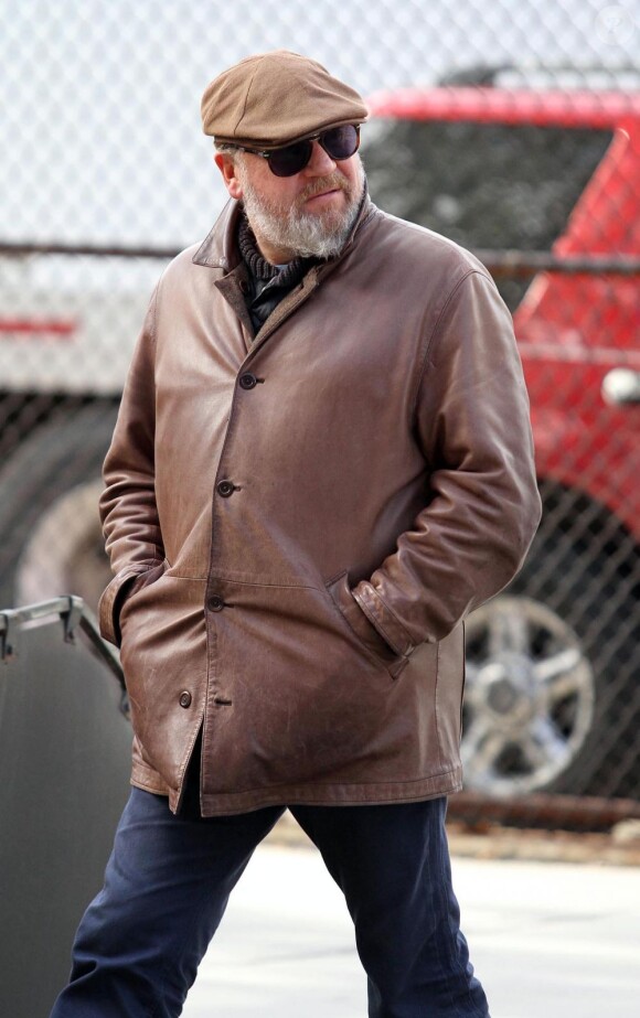 Ray Winstone sur le tournage de Noah le 18 octobre 2012